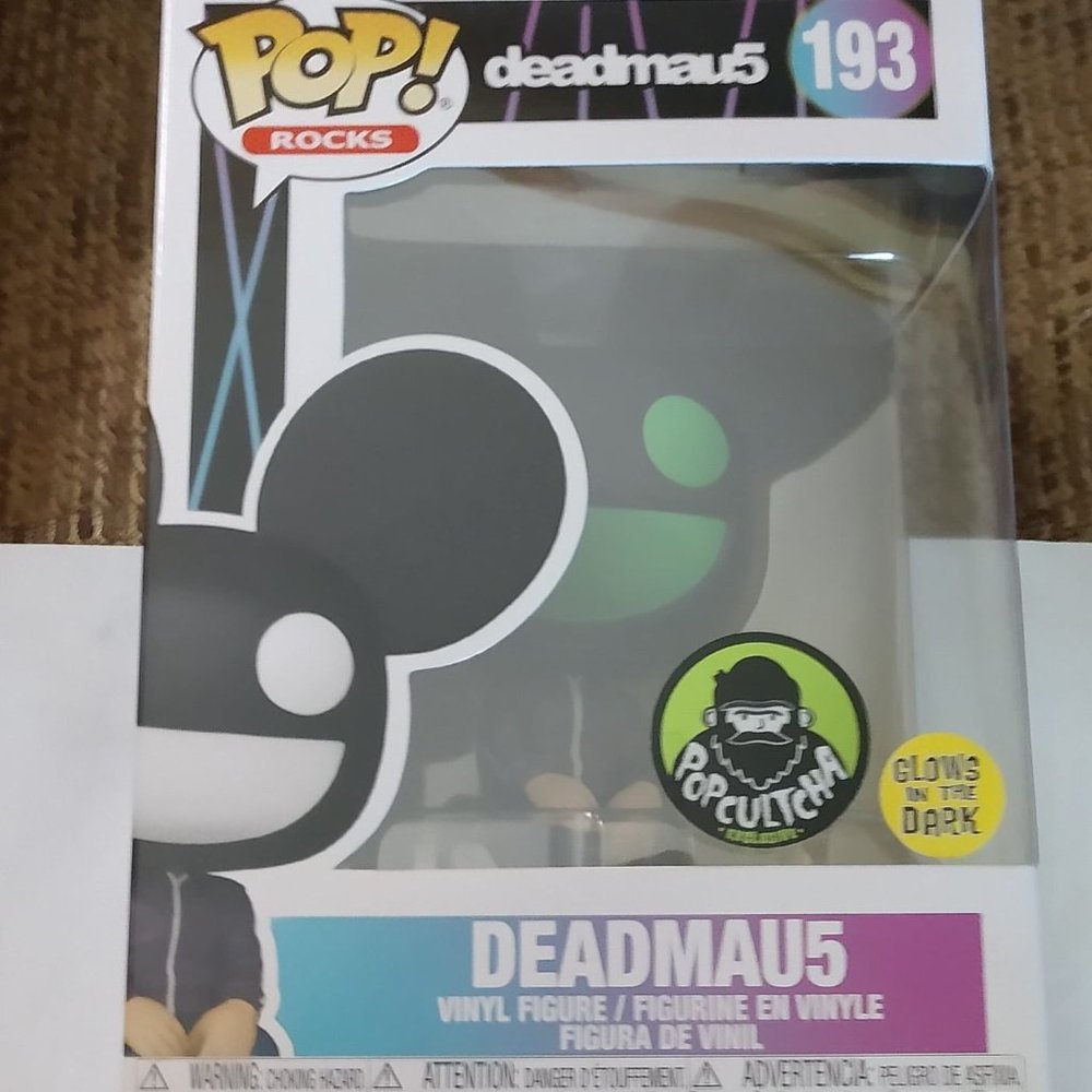 deadmau5 GITD Exclusive Funko Pop #193 Mint